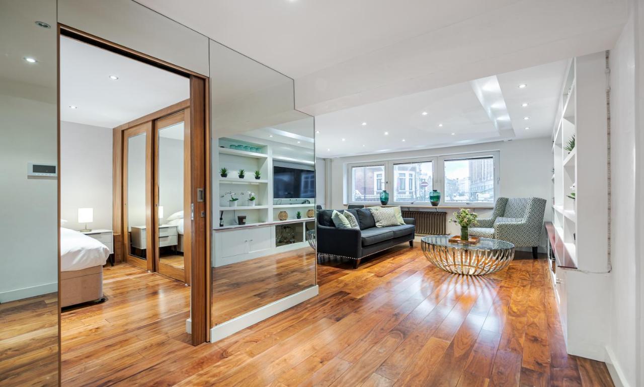 Elegant Ground Floor Apartment With Ac In Knightsbridge Steps Away From Harrods Londýn Exteriér fotografie